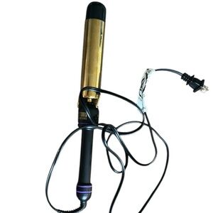 Gold and Black Hair Styling Tool